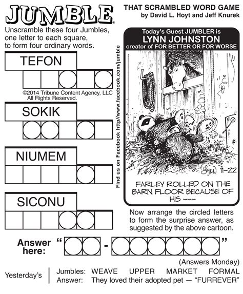 This worksheet helps first graders get a grasp on sentence structure and formation. Found on Bing from canacopegdl.com | Jumble word puzzle, Jumbled words, Scramble words