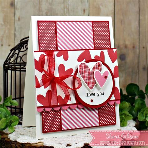 Sweet N Sassy Stamps Love You Valentines Cards Valentines Day
