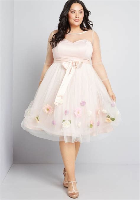 Blush Or Light Pink Plus Size Dresses Soft Pink Plus Size Dresses For