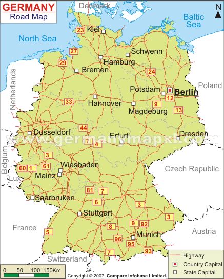 Harta Turistica Germania Harta