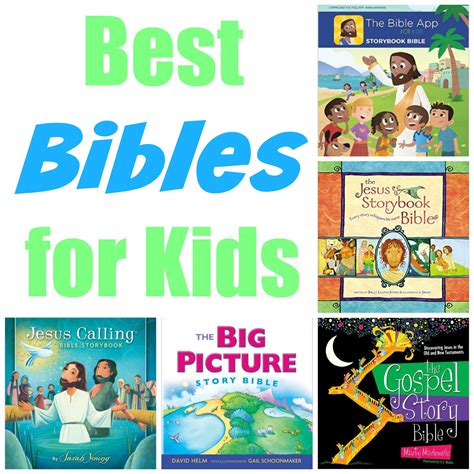 Best Bibles For Kids Happy Home Fairy