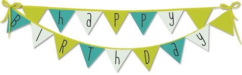 Happy Birthday Banner Png Images Png All Png All