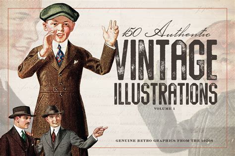 150 Vintage Illustrations Volume 1 ~ Objects ~ Creative Market