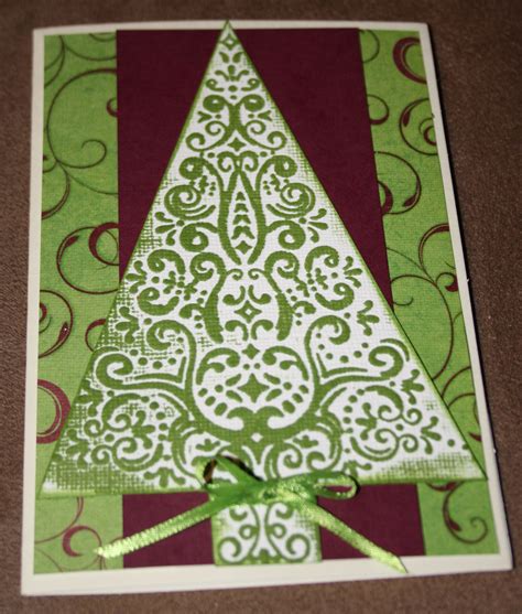 Check spelling or type a new query. Christmas tree embossed card | Christmas cards to make ...