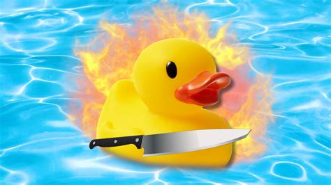 I Set My Rubber Duck On Fire Youtube