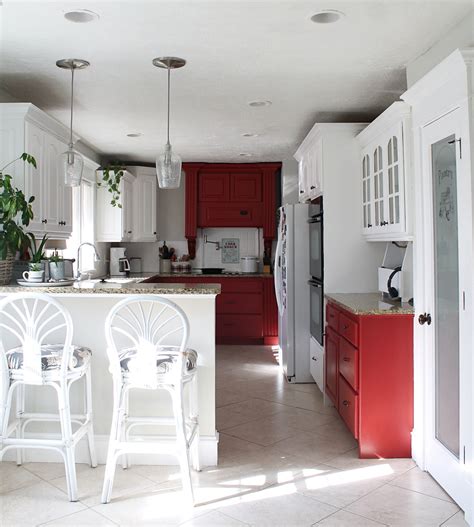 Red Kitchen Paint Colors Home Design Ideas