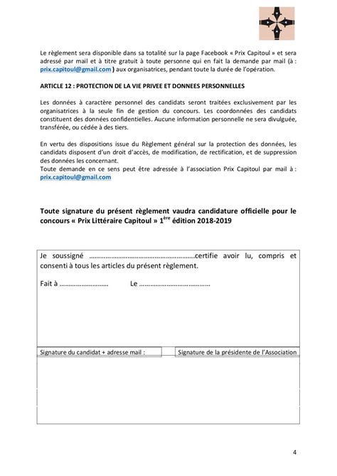 Pdf Accuse De Reception Du Reglement General Du Pdf Télécharger Download