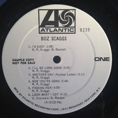 Boz Scaggs Boz Scaggs 1969 Vinyl Discogs