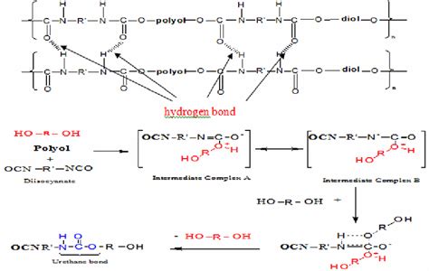 Mechanism Of Urethane Bond Formation Download Scientific Diagram
