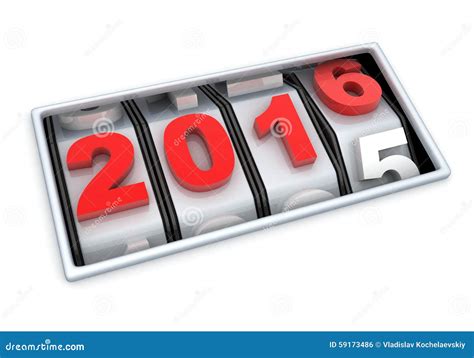 2016 countdown stock illustration illustration of rotating 59173486