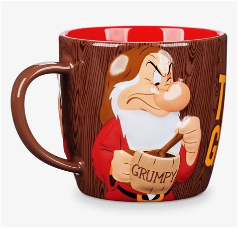 Disney Parks Tired And Grumpy Morning Coffee Mug New