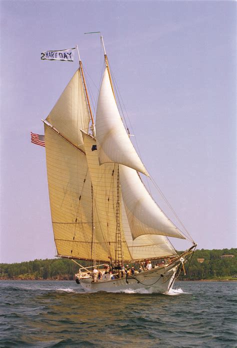 Mary Day The First Schooner Built Specifically For Passengers