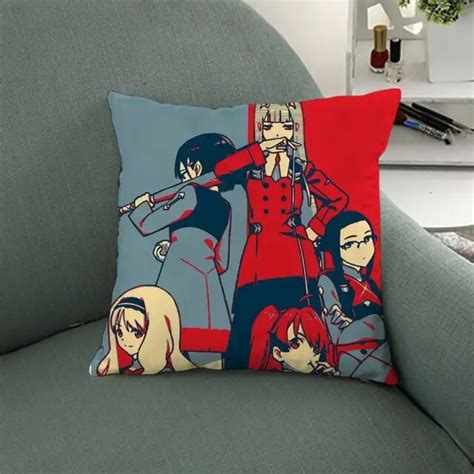 Ohcomics 4040cm Anime Darling In The Franxx Zero Two Cartoon Cushion