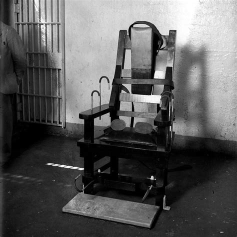 The Electric Chair Is Installed At Cook County Jail On Aug 9 1927 One