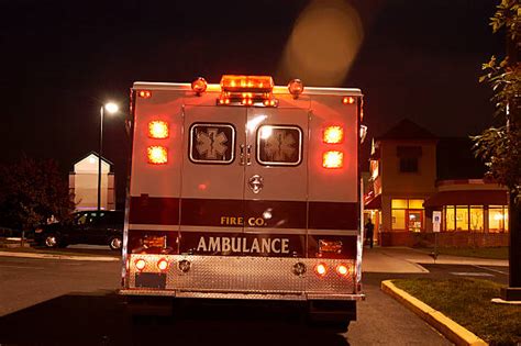 Royalty Free Ambulance Night Pictures Images And Stock Photos Istock