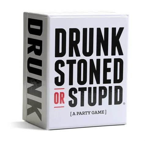 paper drunk stoned or stupid party game adult humor card games at rs 400 piece in gurgaon