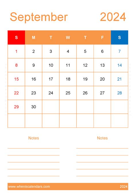 September 2024 Printable Calendars Monthly Calendar