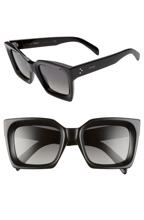 Celine 51mm Polarized Square Sunglasses Nordstrom