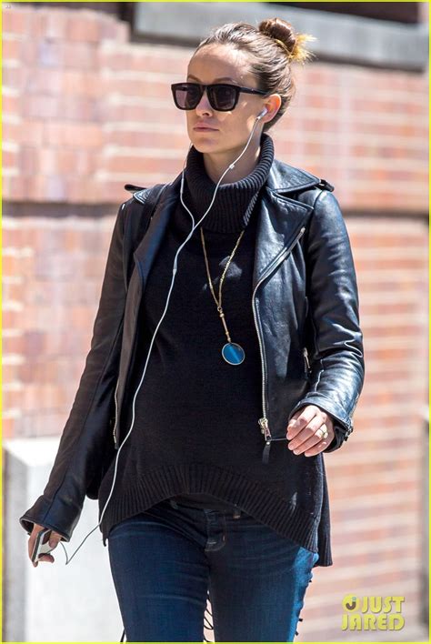 Olivia Wilde Leather Jackets In New York Los Angeles Chicago Houston