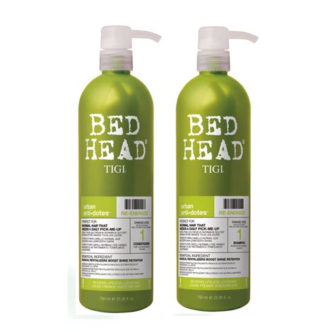 Tigi Bed Head Urban Antidotes Re Energize Shampoo Conditioner Duo X