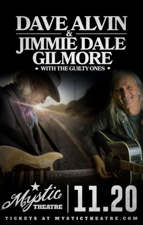 Buy Tickets To Dave Alvin And Jimmie Dale Gilmore With The Guilty Ones