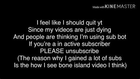 Please Read Youtube