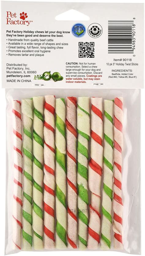 Holiday Twist Sticks 10 Pack Jeffers