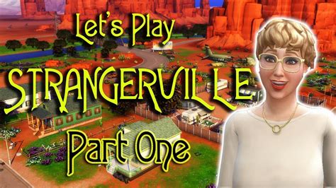 Lets Play Sims 4 Strangerville 1👽 Youtube