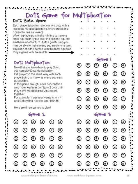 Fun math puzzle worksheets for. Fun Games 4 Learning: New Math Magazine for You!