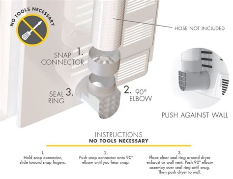 What is the best vent hose for a dryer? The quickest and easiest dryer installation. Snap to Vent ...