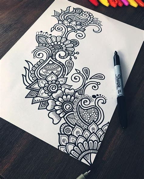 Pin By Алла Медведенко On Art And Drawings Sharpie Art Doodle Art