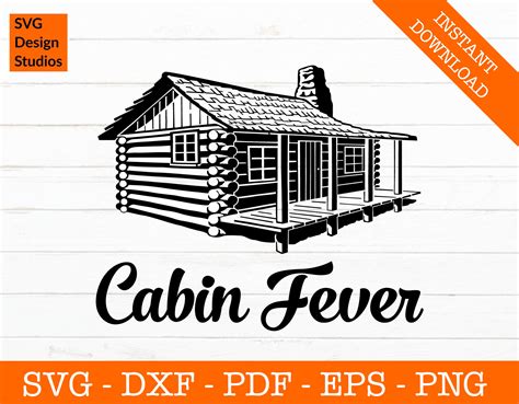 Country Svg Cabin Svg Cabin Png Cabin Silhouette Svg Outdoor Svg
