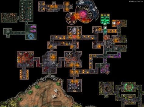 Slaad Dungeon Inkarnate Create Fantasy Maps Online