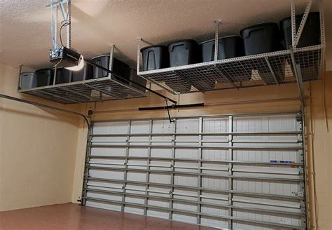 Ceiling Garage Storage Overhead Garage Storage Ideas For Your