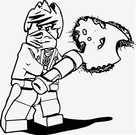 Kai, cole, jay, zane, nya und sensei wu öffnen türen der ninjago welt von lego und wird ihnen helfen, neuer master of spinjitzu zu werden. 95 Neu Ninjago Cole Ausmalbilder Bild | Kinder Bilder