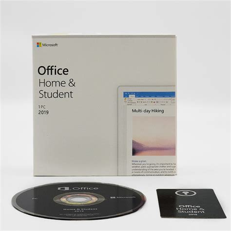 Mac Pc Microsoft Office Home And Student 2019 Boxed English Version