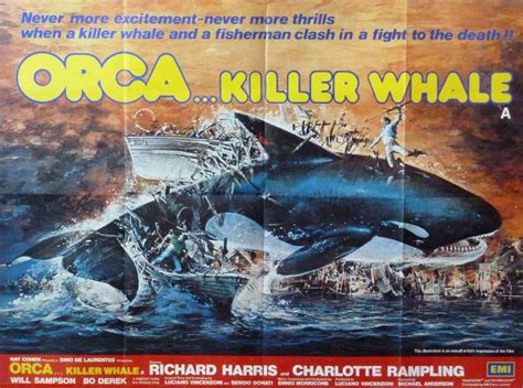 Jaquette Covers Orca L Orca Assassina Par Michael Anderson Réalisateur Seconde équipe Et