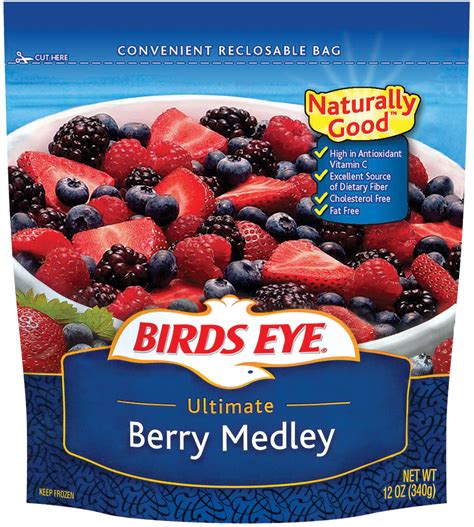 Birds Eye Deluxe Halved Strawberries In A Syrup Birdseye