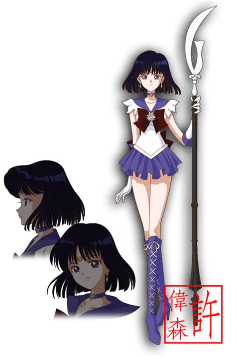 Sailor Saturn Sailor Moon Crystal By Xuweisen Deviantart Com On DeviantArt Sailor Moon