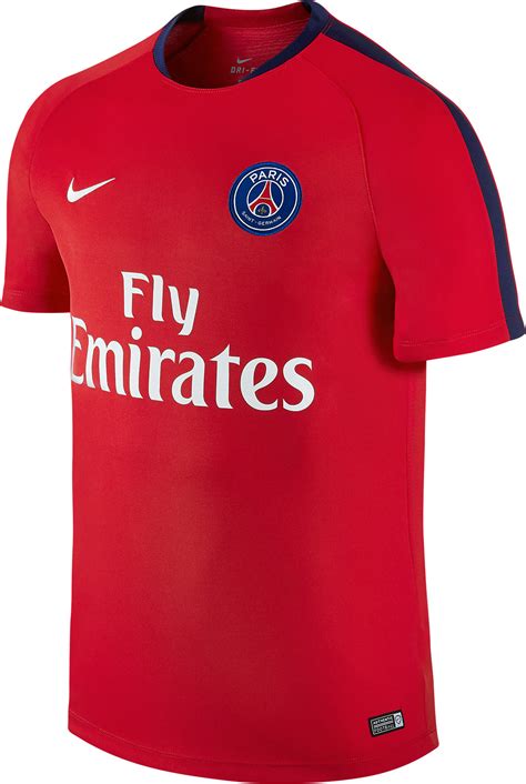 Paris Saint Germain 2016 Pre Match And Training Shirts Released Footy