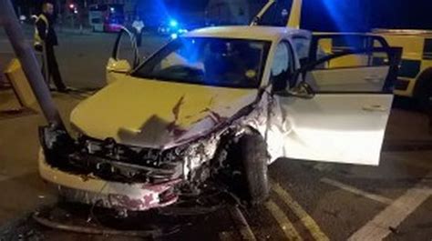 Selly Oak Six Men Cheat Death In Massive Crash Birmingham Live