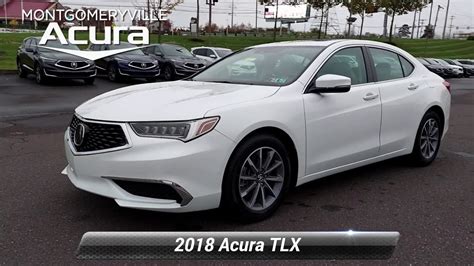 Certified 2018 Acura Tlx Base Montgomeryville Pa Pa7121 Youtube
