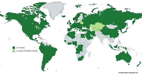 Countries That Have Participated In The Fifa World Cup Rmaps