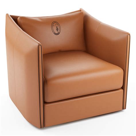 Maryl Leather Armchair 3d Cgtrader