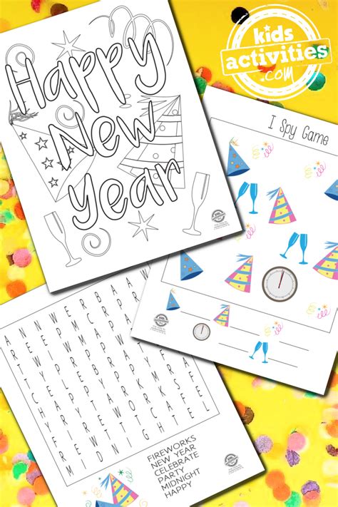 Free Happy New Year Printables Pack For The Longest Night Of The Year