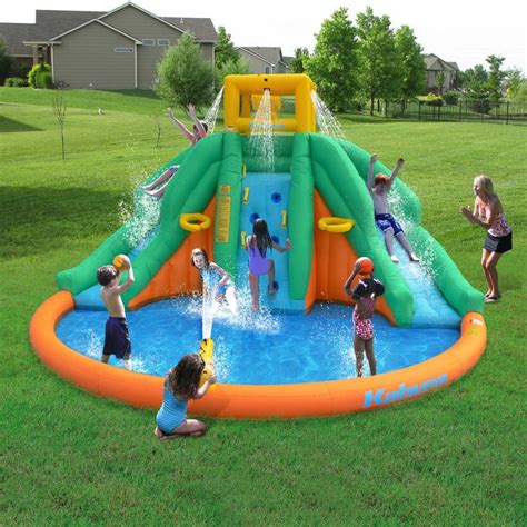 Shop for kiddie pools with slide online at target. Magic Time Kahuna Twin Peak Water Park | Big Holiday Gifts ...