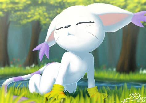 Post Digimon Digimon Adventure Gatomon Lola Bunny Looney Tunes The