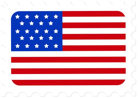 43 State Us Flag Clip Art Library