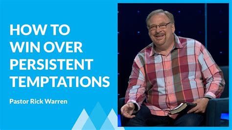 32419 Pastor Rick Warren Shares That The Key To Overcoming