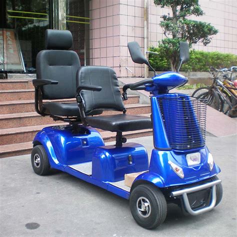 Two Seater Electric Mobility Scooter Dl24800 4